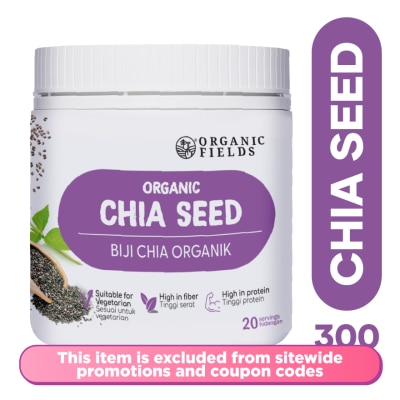 ORGANIC FIELDS - Superfoods Organic Chia Seed 300g