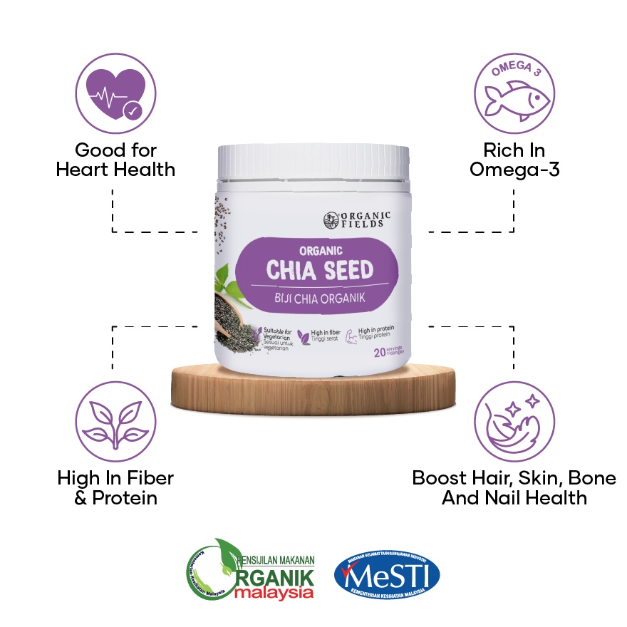 Superfoods Organic Chia Seed 300g image