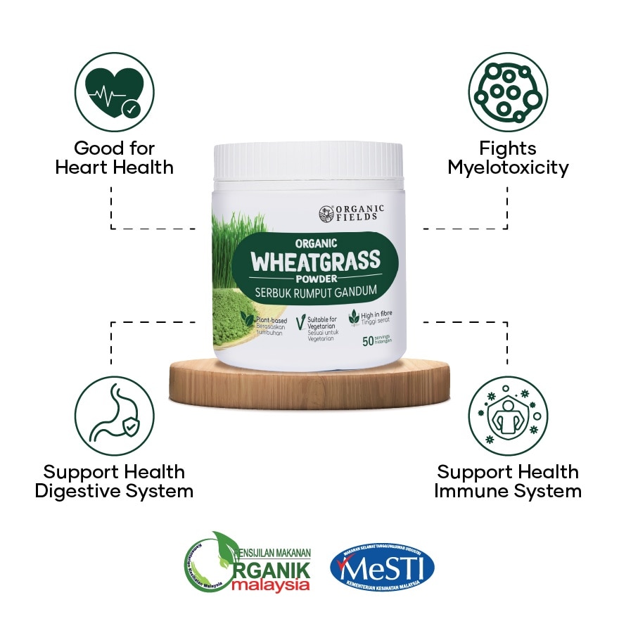 Superfoods Organic Wheatgrass Powder 100g