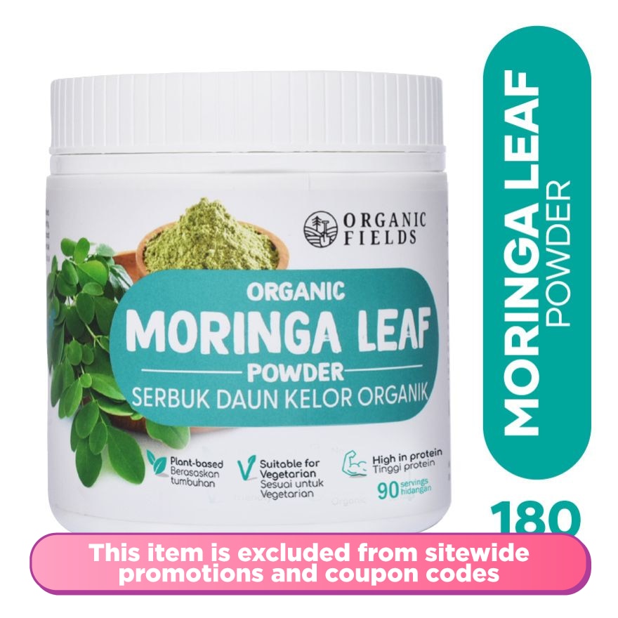 Superfoods Organic Moringa Leaf Powder 180g