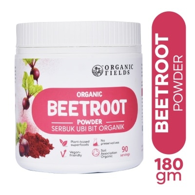 ORGANIC FIELDS Superfoods Organic Beetroot Powder 180g