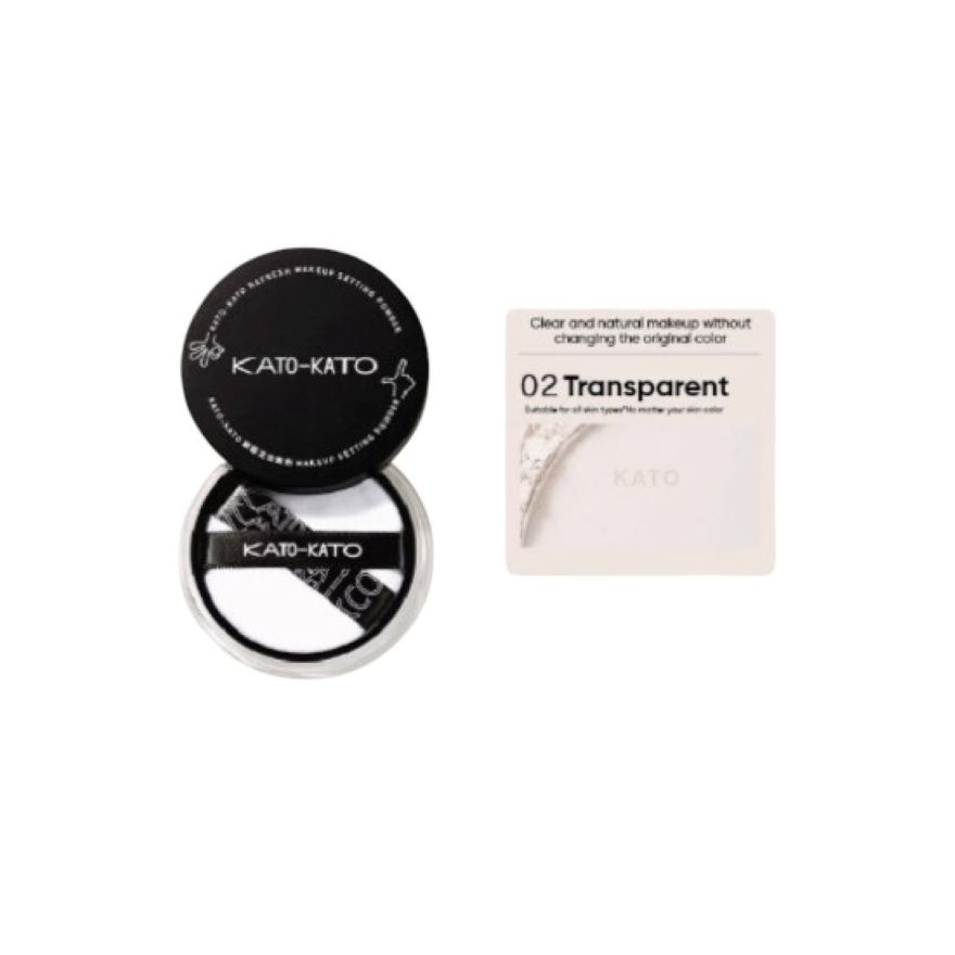 Refresh Makeup Setting Powder Oil Control Loose Powder 02 Transparent