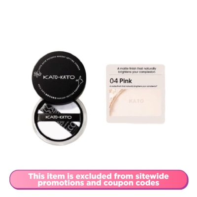 KATO-KATO Refresh Makeup Setting Powder Oil Control Loose Powder 04 Pink