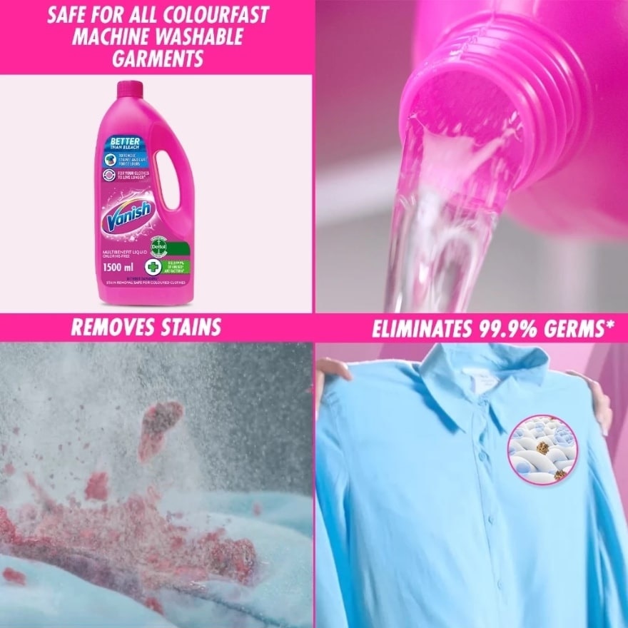 Pink + white 500ml bottle x 2