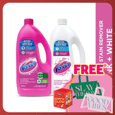 VANISH Pink + white 500ml bottle x 2