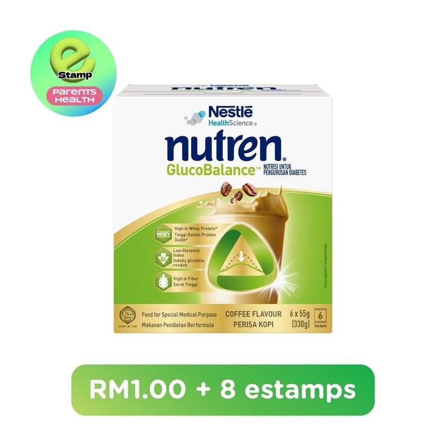 NESTLE NUTREN Glucobalance Coffee 6s