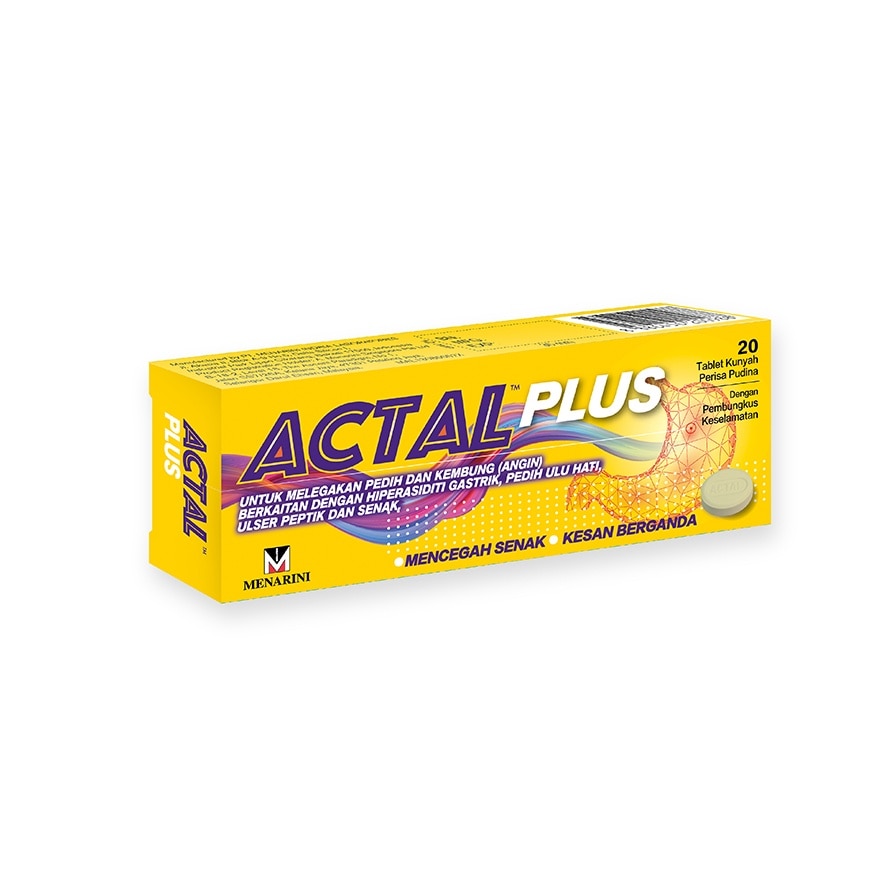 Plus Tab 333mg 20's (Relief Of Pain and Flatulence)