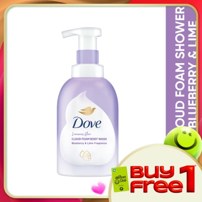 DOVE - Blueberry & Lime Self Foaming Cloud Foam Shower 400ml