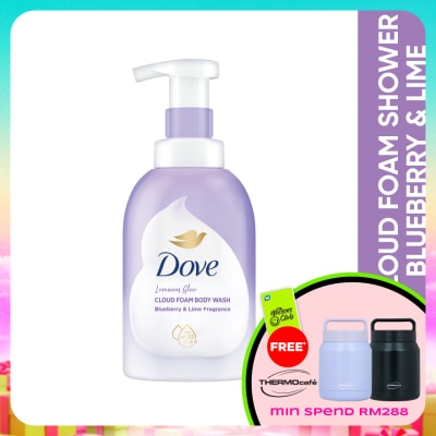 DOVE - Blueberry & Lime Self Foaming Cloud Foam Shower 400ml