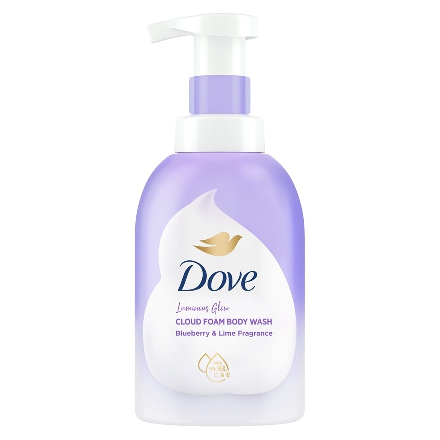 Blueberry & Lime Self Foaming Cloud Foam Shower 400ml