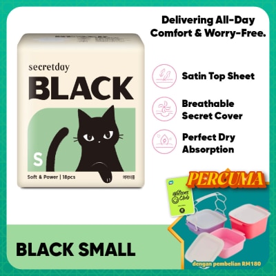 SECRET DAY - Black Small 21cm 18s