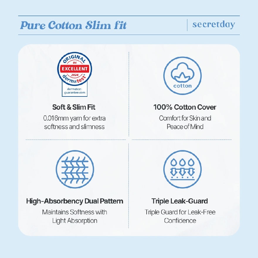 Pure Cotton Slim-Fit Large 29cm 14s