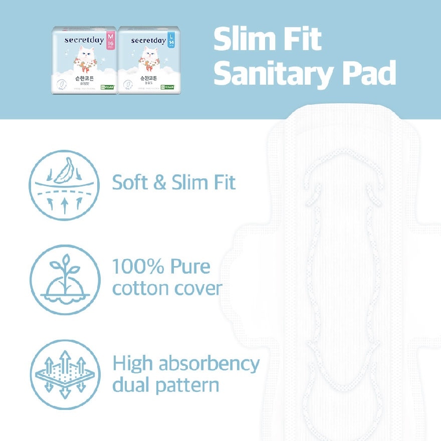 Pure Cotton Slim-Fit Large 29cm 14s