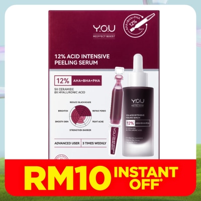 Y.O.U Reeffect Boost 12% Acid Intensive Peeling Serum-1.5ml x 5