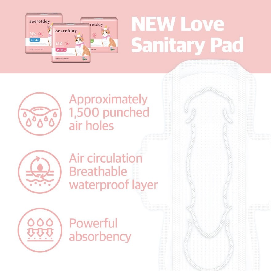 Love Plus Medium 24.5cm 16s