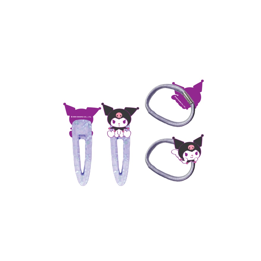 Kuromi Kids Hair Accessories Set image