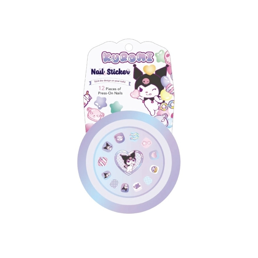 Kuromi Kids Nail Art