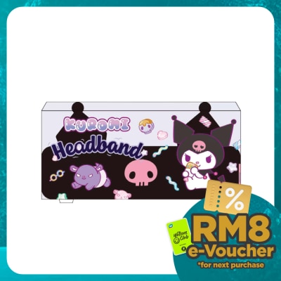SANRIO COSMETICS Kuromi Black Ears Headband