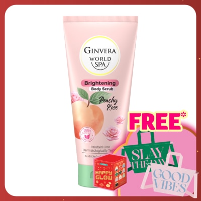 GINVERA World Spa Body Scrub Peachy Rose 200ml
