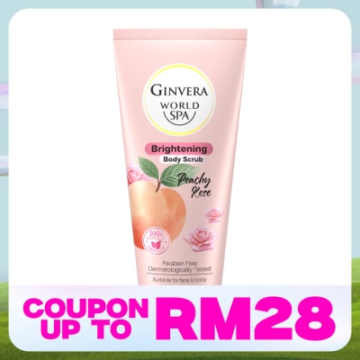 GINVERA World Spa Body Scrub Peachy Rose 200ml
