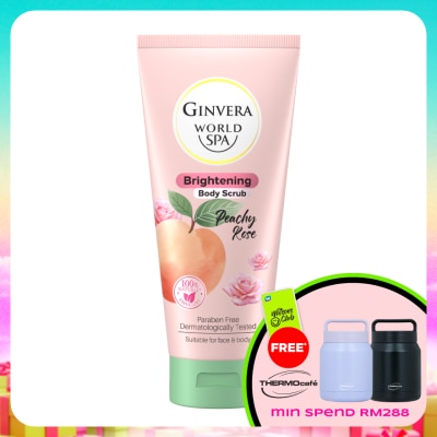 GINVERA - World Spa Body Scrub Peachy Rose 200ml
