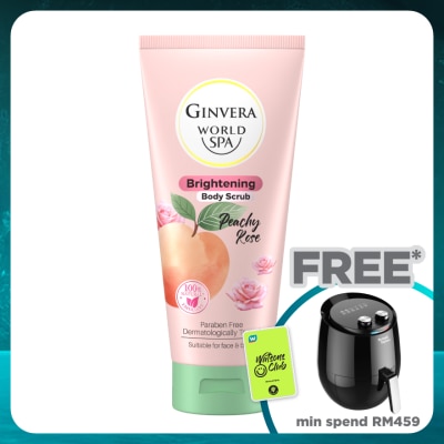 GINVERA World Spa Body Scrub Peachy Rose 200ml