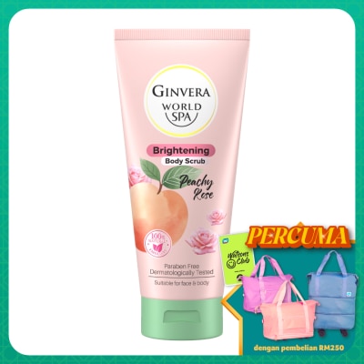 GINVERA World Spa Body Scrub Peachy Rose 200ml