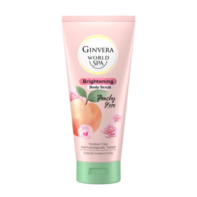 GINVERA - World Spa Body Scrub Peachy Rose 200ml