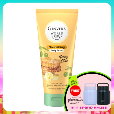 GINVERA - World Spa Body Scrub Honey Olive 200ml