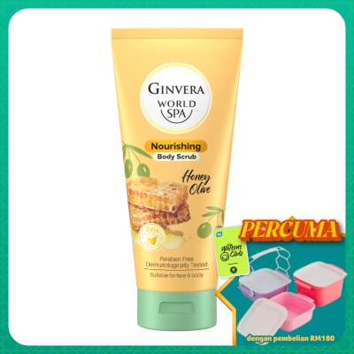GINVERA - World Spa Body Scrub Honey Olive 200ml