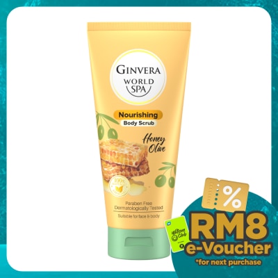 GINVERA World Spa Body Scrub Honey Olive 200ml