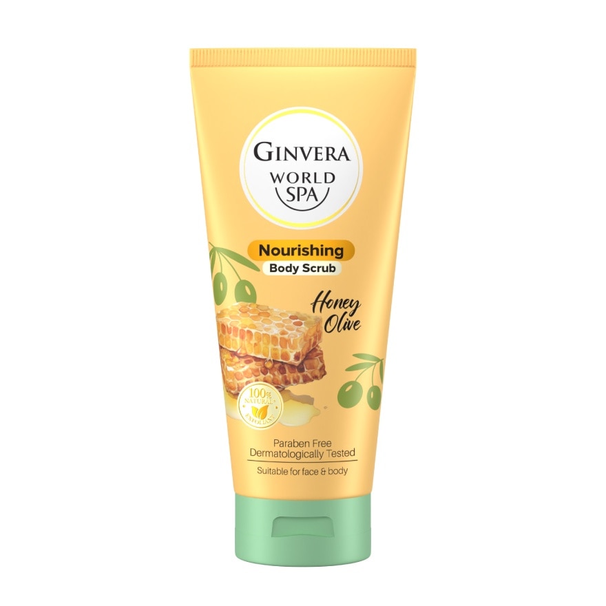 World Spa Body Scrub Honey Olive 200ml