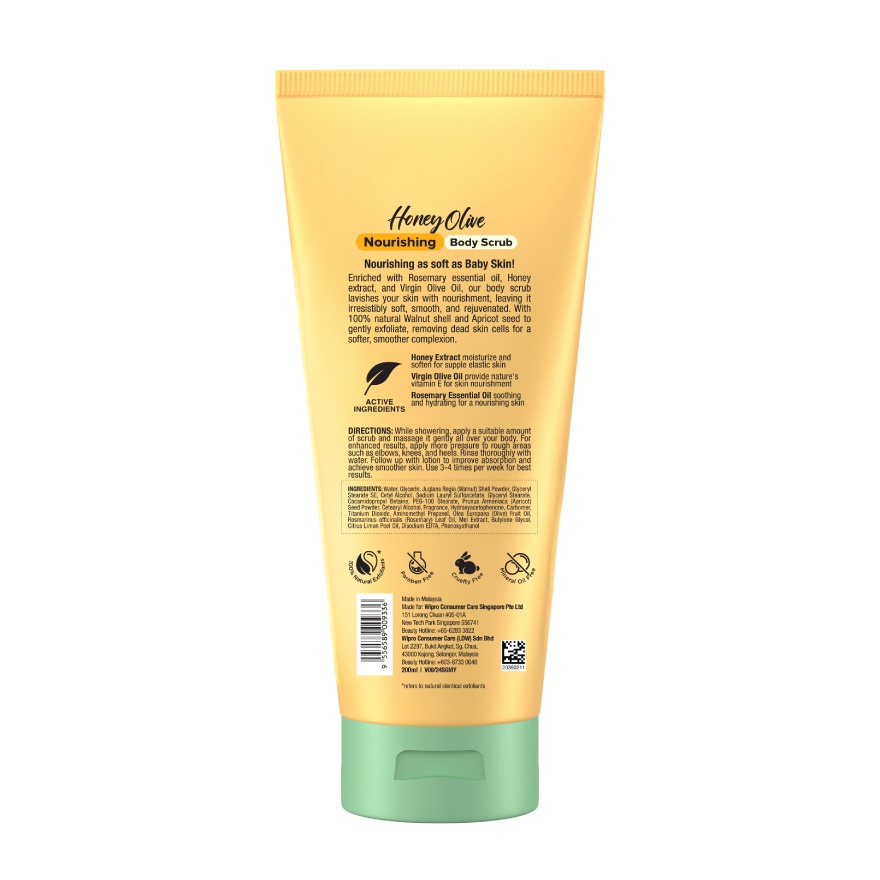 World Spa Body Scrub Honey Olive 200ml