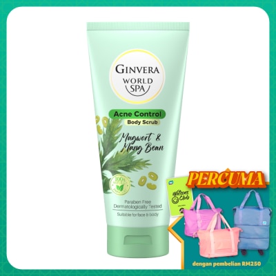 GINVERA World Spa Body Scrub Mugwort & Mug Bean 200ml