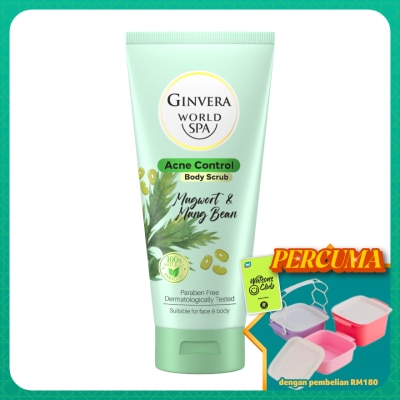GINVERA - World Spa Body Scrub Mugwort & Mug Bean 200ml