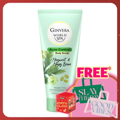 GINVERA World Spa Body Scrub Mugwort & Mug Bean 200ml