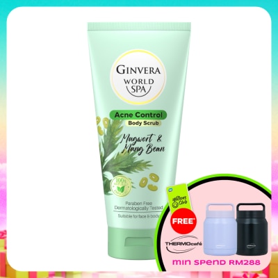GINVERA - World Spa Body Scrub Mugwort & Mug Bean 200ml