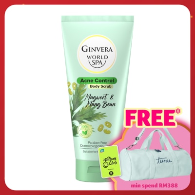 GINVERA World Spa Body Scrub Mugwort & Mug Bean 200ml