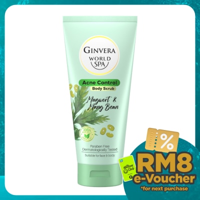 GINVERA World Spa Body Scrub Mugwort & Mug Bean 200ml