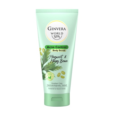 GINVERA - World Spa Body Scrub Mugwort & Mug Bean 200ml