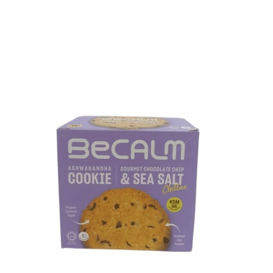 Chillax Ashwagandha Gourmet Chocolate Chip and Sea Salt 1s