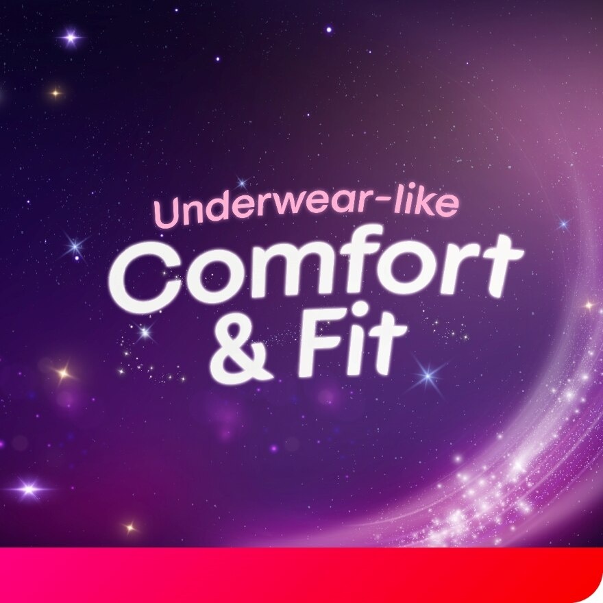 Overnight Panties L-XL (5s x 8 packs) - Period Panties with 360 Anti-Leakage Protection Disposable