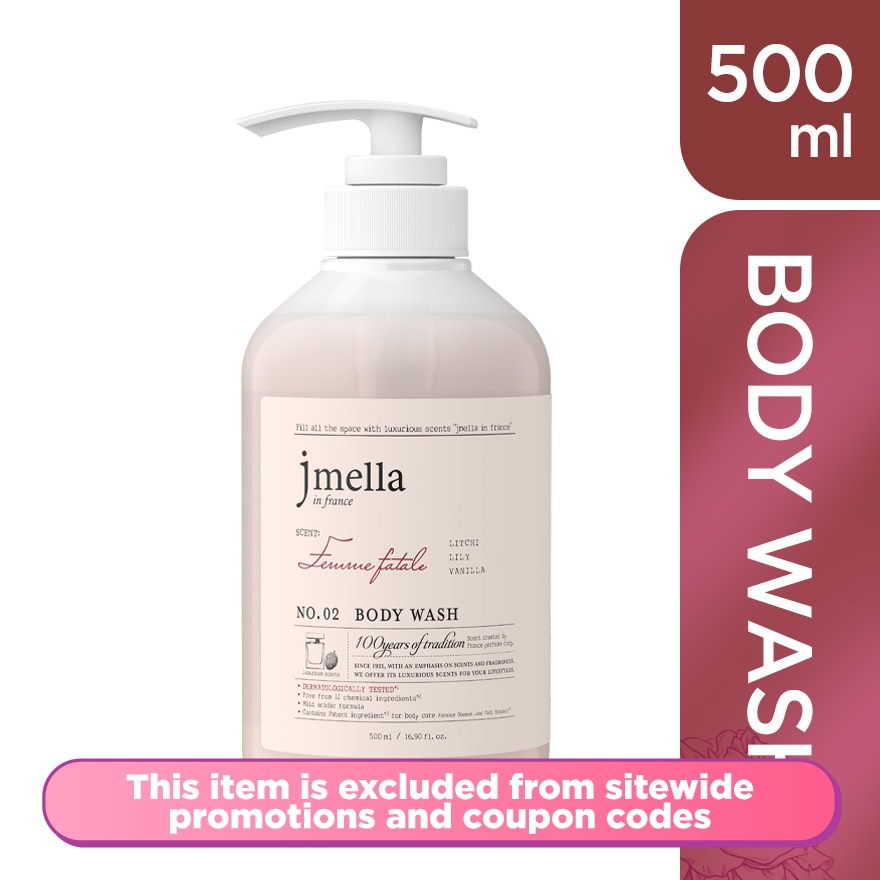 Femme Fatale Body Wash 500ml