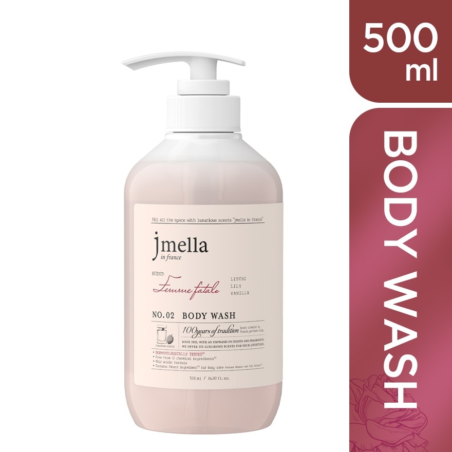 Femme Fatale Body Wash 500ml