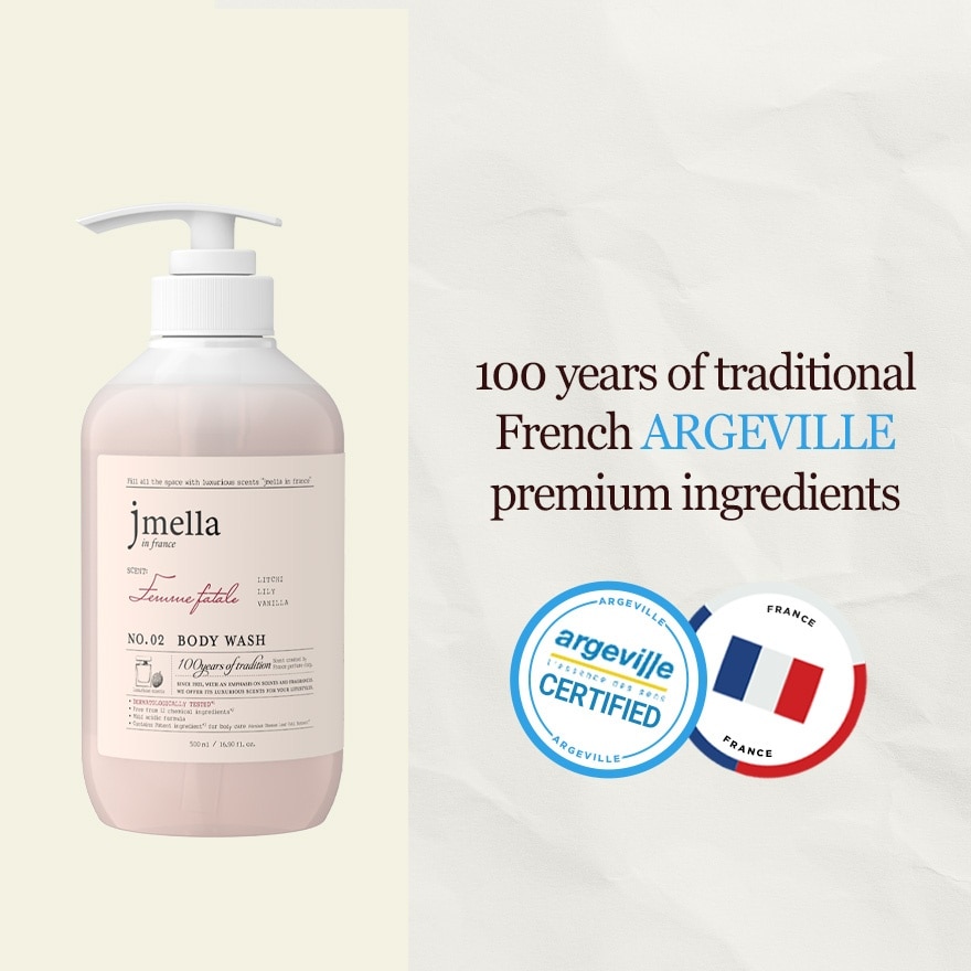 Femme Fatale Body Wash 500ml