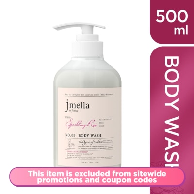 JMELLA Sparkling Rose Body Wash 500ml