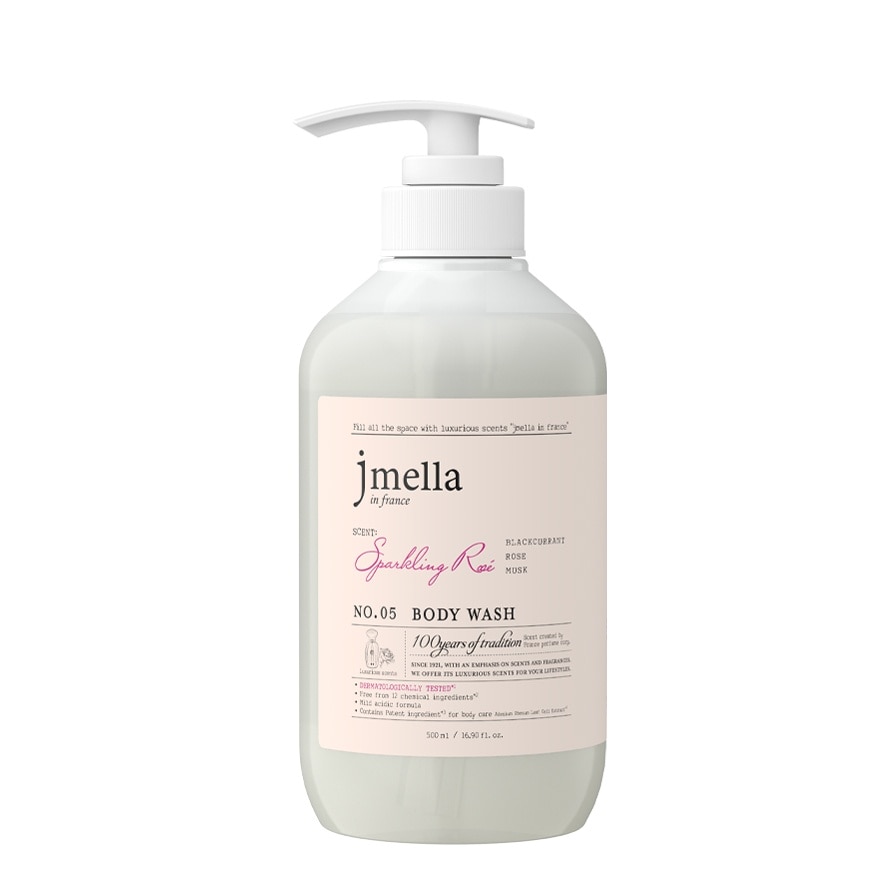 Sparkling Rose Body Wash 500ml