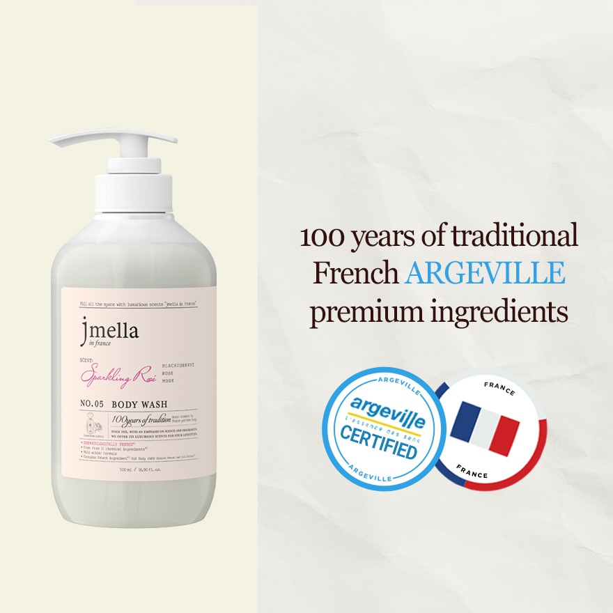 Sparkling Rose Body Wash 500ml image