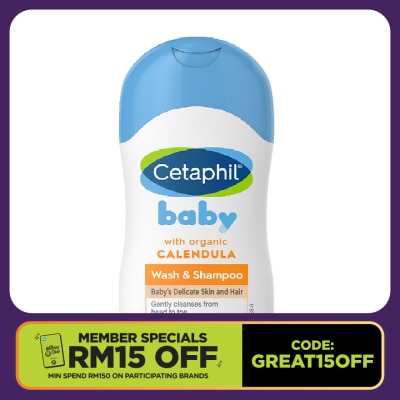 CETAPHIL WRP Cetaphil Baby Calendula Wash & Shampoo 50ml
