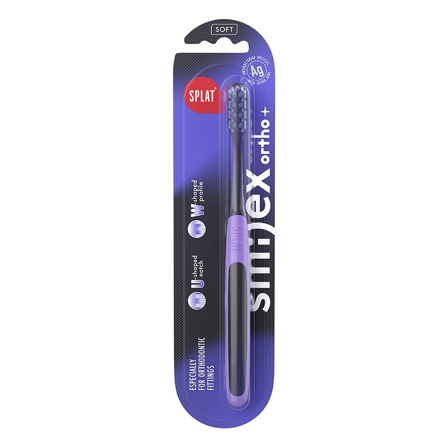 Orthodontic Toothbrush SPLAT ORTHO+ (Blue)